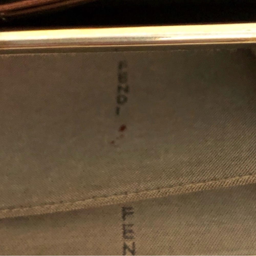 Fendi RARE Kisslock Zucca Wallet EUC - Picture 8 of 17